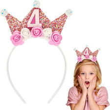 Geburtstagskrone für Mädchen