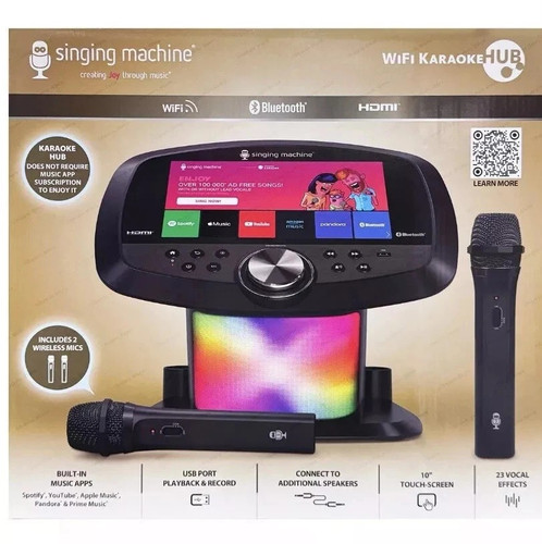 Singing machine wifi - singing,