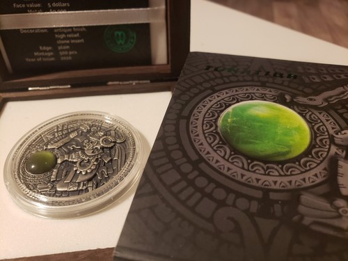 Niue dollar 2020 sun - 5, gods