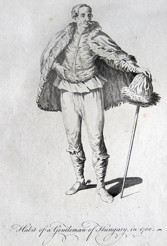 Tracht eines mannes aus - eines,