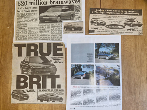 Rover 200 mk2 - rover, ads