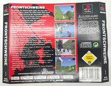 Frontschweine Backcover Inlay Playstation 1 PS1 PSX