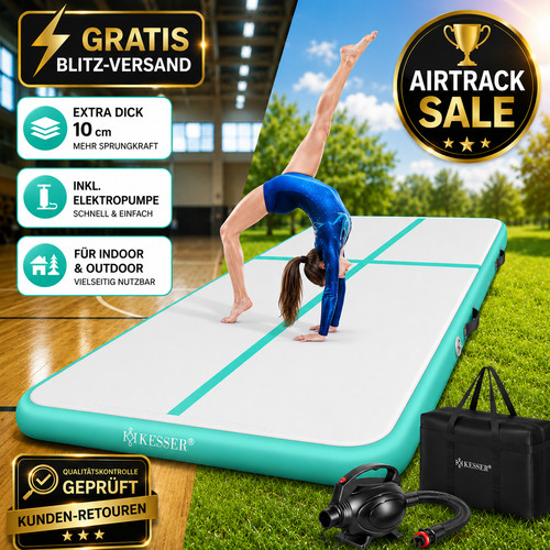 Turnmatte aufblasbar air track - aufblasbar,