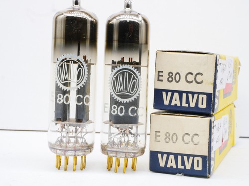 Matched pair e80cc valvo - pair,