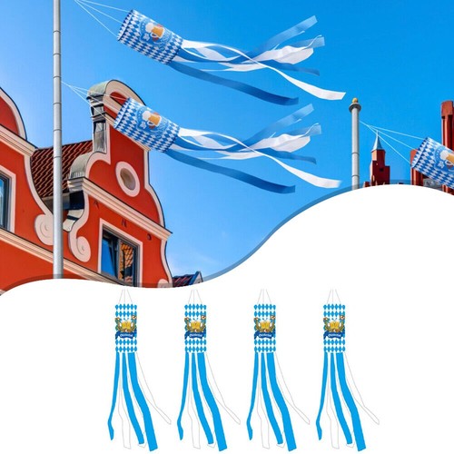 Bayerische flagge windsack - bayerische, 1/4
