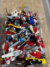 LEGO Konvolut 1kg Kiloware Steine Platten Räder Technic Zubehör mit Figuren Bulk