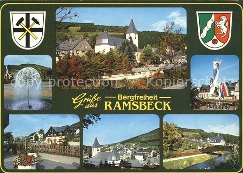 Ramsbeck wappen wasserspiele - ramsbeck,