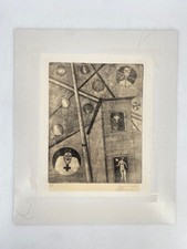 * ORIGINAL ETCHING AP 70s Art