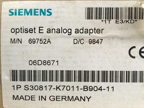 Optiset analog adapter - e,