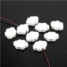 50pcs Wolken Holzperlen