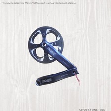 Truvativ Kurbelgarnitur 175mm "ISOflow road" in schwarz Kettenblatt 42 Zähne