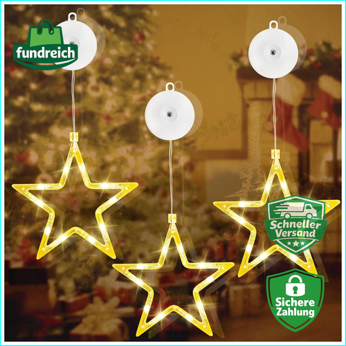Led sterne weihnachtsdeko - weihnachtsdeko, 3