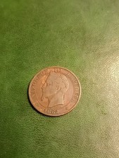 Frankreich - 5 / Cinq Centimes  1864 A - Napoleon III.