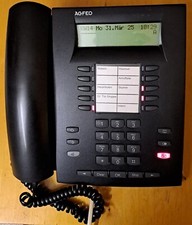 AGFEO ST30  ST 30 Systemtelefon schwarz  mit!!!! AB Modul 30 Anrufbeantworter