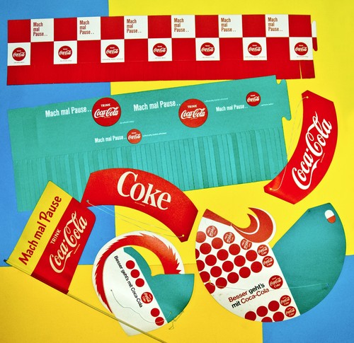Konvolut alte coca cola - konvolut,