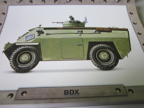 Radpanzer typenblatt bdx - radpanzer,
