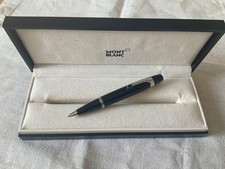 Montblanc Boheme Kugelschreiber, platinum mit Noir Stein. Sammlerstück.