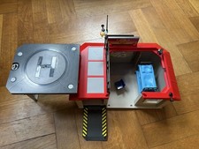 Playmobil Feuerwehrstation Tragekoffer Fruerwehrhubschrauber Feuerwehrmotorrad