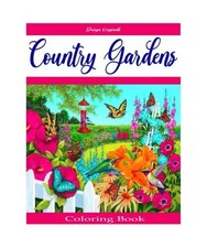 Country Gardens Coloring Book