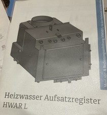 Verkaufe Im Kundenauftrag Wasser-Aufsatzregister Für Kachelofen