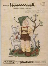 M.I.Hummel Stickvorlagenheft Vol.3 mit 10 schönen Hummel-Kreuzstich-Motiven