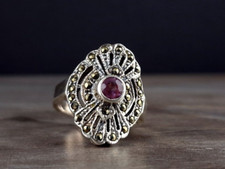 Ring Silber 925 Zirkonia rosa