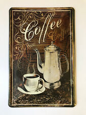 Blechschild | Coffee | 30x20cm | Deko - Küche - Kaffee