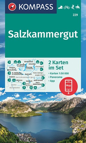 Kompass wanderkarte 229 - kompass,