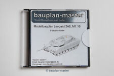 Modellbauplan Panzer Leopard
