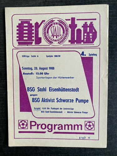 Ddr liga bsg stahl - ddr-liga,
