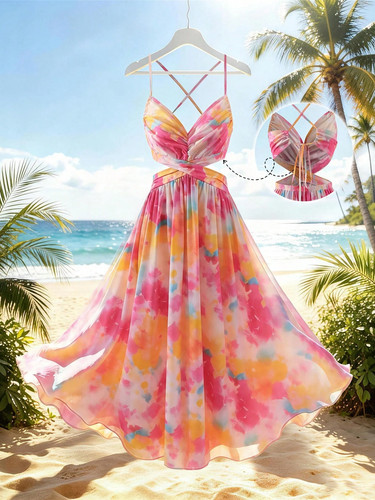 Damen langes kleid mit - damen,