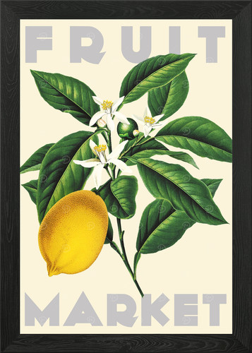 Gerahmtes wandbild poster - gerahmtes,