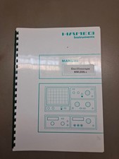 HAMEG HMO205-3 Oszilloskop Gebrauchsanleitungsanleitung