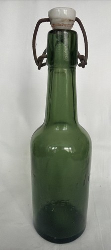 Alte bierflasche mit bügel - mit,