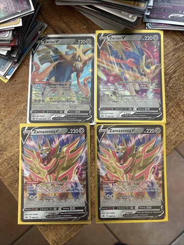 Pokémon tcg zacian - pokémon, v