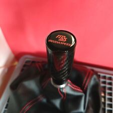 SCHWARZ Kohlefaser MS stab SCHALTKNAUF für MAZDA 2 3 6 MX-5 CX-3 CX-5 SPORT RX8