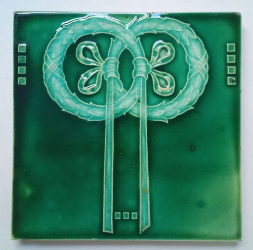 Antike jugendstil wandfliese - antike, jugendstil-wandfliese