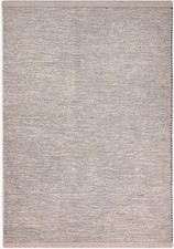 MYFLAIR Teppich Vorleger ANISA 100% Wolle creme grau meliert 200x290 cm