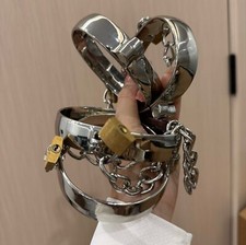 Metall Handschellen Handgelenk Fußschellen Fesselkette Bondage Sklave BDSM Spiel