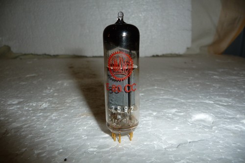 Valvo e80cc tube red - red,