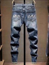 Herren Jeans Hose Stretch Slim