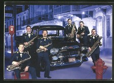 Musiker der Big Band der Bundeswehr, Ansichtskarte 