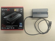 Creative BlasterX G6 Soundkarte - Grau (70SB177000000) OVP