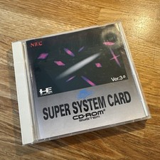 NEC PC ENGINE SUPER SYSTEM CARD Ver3.0 