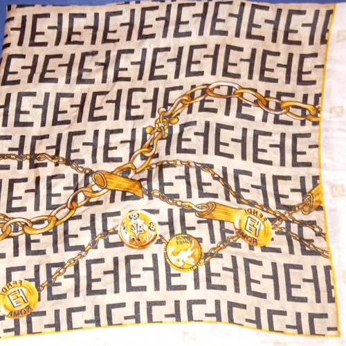 Fendi damen schal tuch - fendi, ff-logo