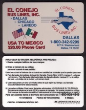 20$ El Conejo Bus Lines