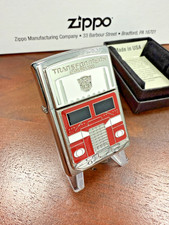 Zippo TRICK SURPRISE Feuerzeug TRANSFORMERS OPTIMUS PRIME Brushed Chrome 2017 NEU