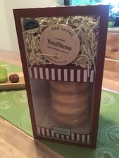 Wendt & Kühn -Sonderengel mit Baumkuchen, limitiert (braun) in Spanschachtel
