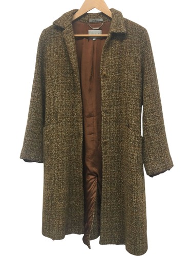 Jigsaw braun tweed mantel - jigsaw,