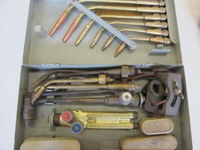 DDR Schweißerkasten Autogen Schneidbrenner Koffer ZIS-MWW 520 viele Ersatzteile
